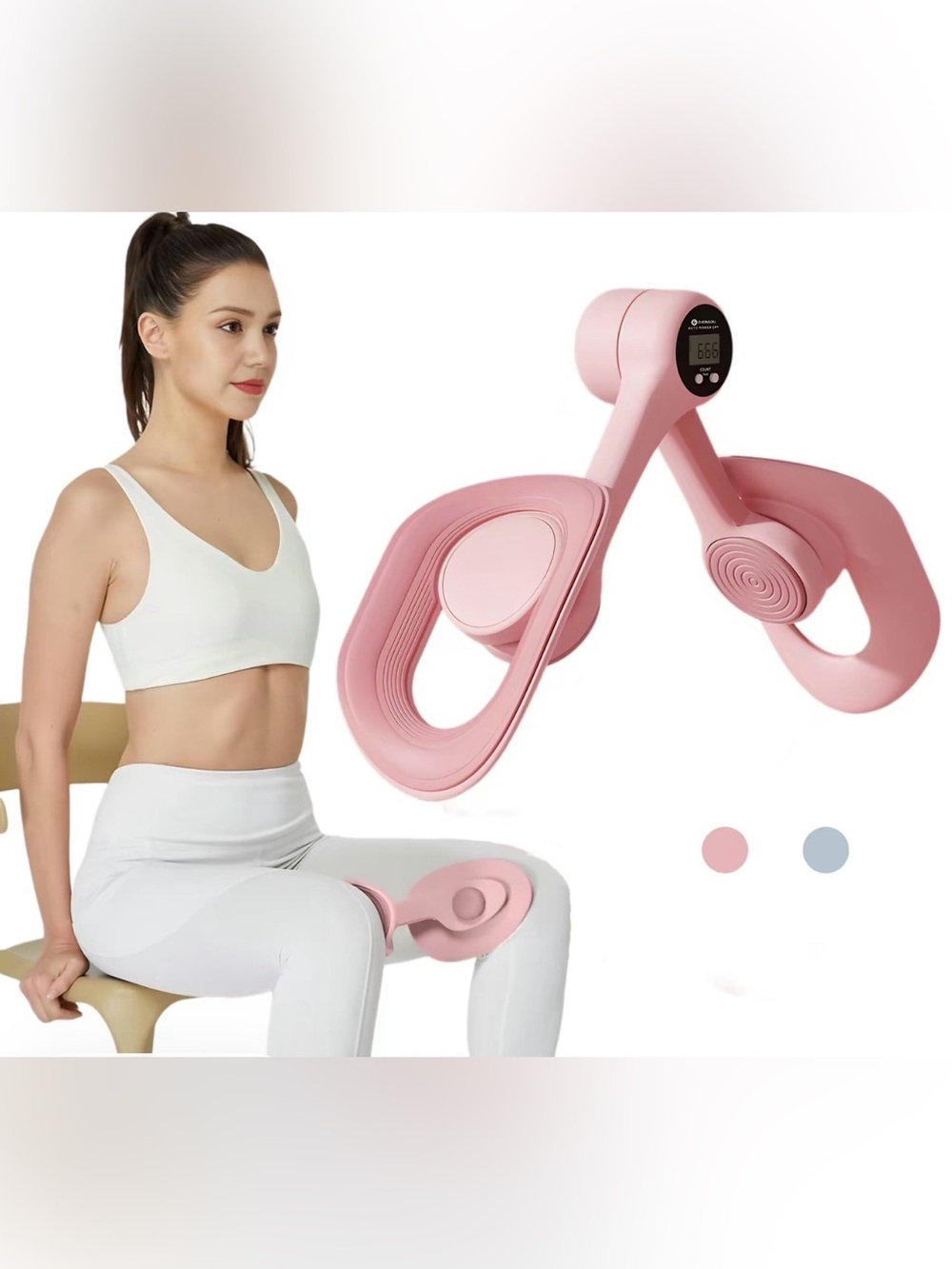 Pink Thigh & Hip Toning Exerciser - Women